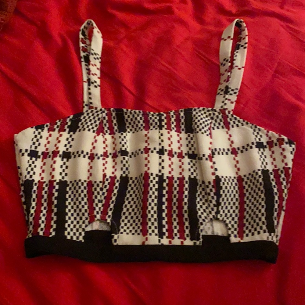 US SIZE S , cropped tank top, forever 21